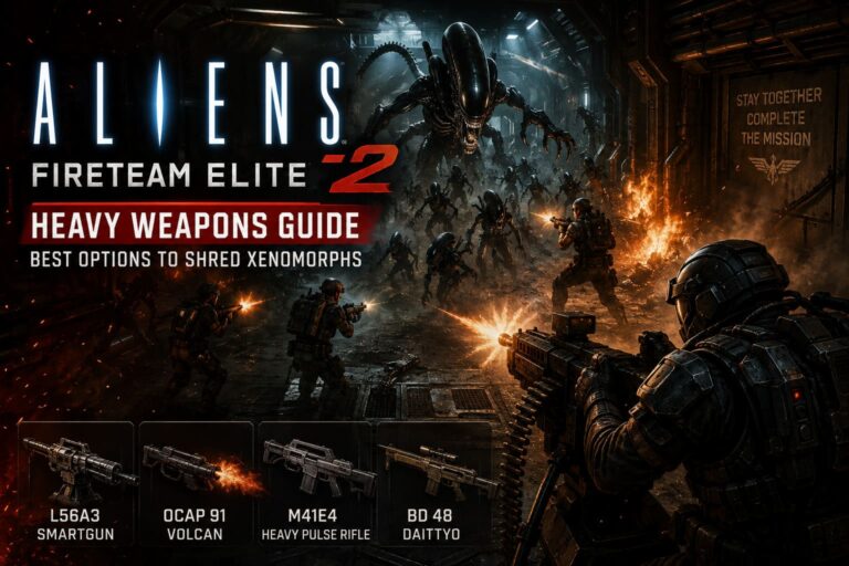Aliens Fireteam Elite 2 Heavy Weapons Guide: Best Options to Shred Xenomorphs