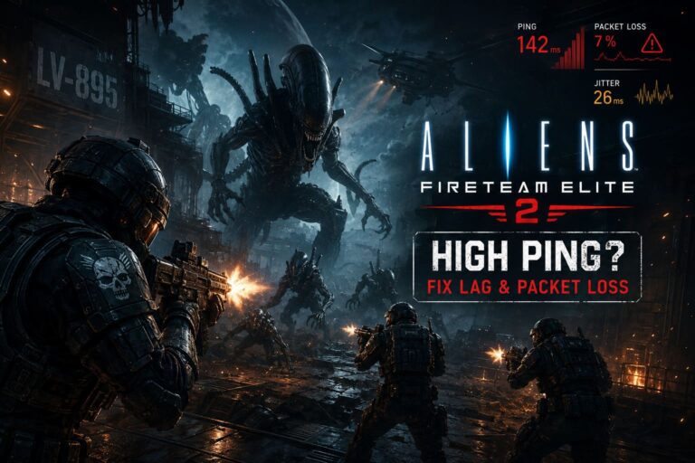 Aliens Fireteam Elite 2 High Ping: How to Fix Lag and Packet Loss (2026 Guide) Aliens Fireteam Elite 2 High Ping: How to Fix Lag and Packet Loss (2026 Guide)