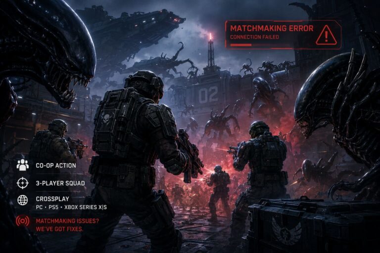 Aliens Fireteam Elite 2 Matchmaking Not Working: How to Fix Co-Op and Connection Errors