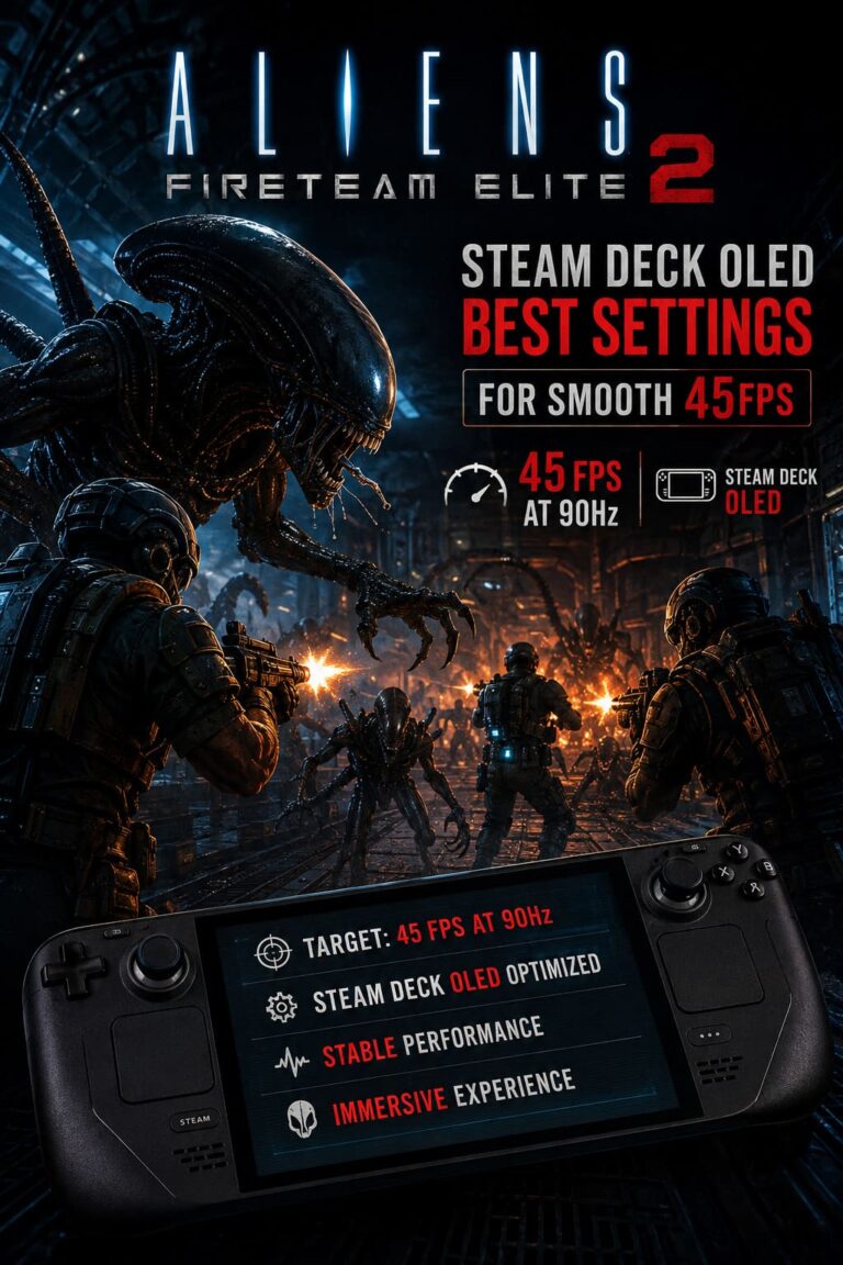 Aliens Fireteam Elite 2 Steam Deck OLED Best Settings for Smooth 45FPS Aliens Fireteam Elite 2 Steam Deck OLED Best Settings for Smooth 45FPS