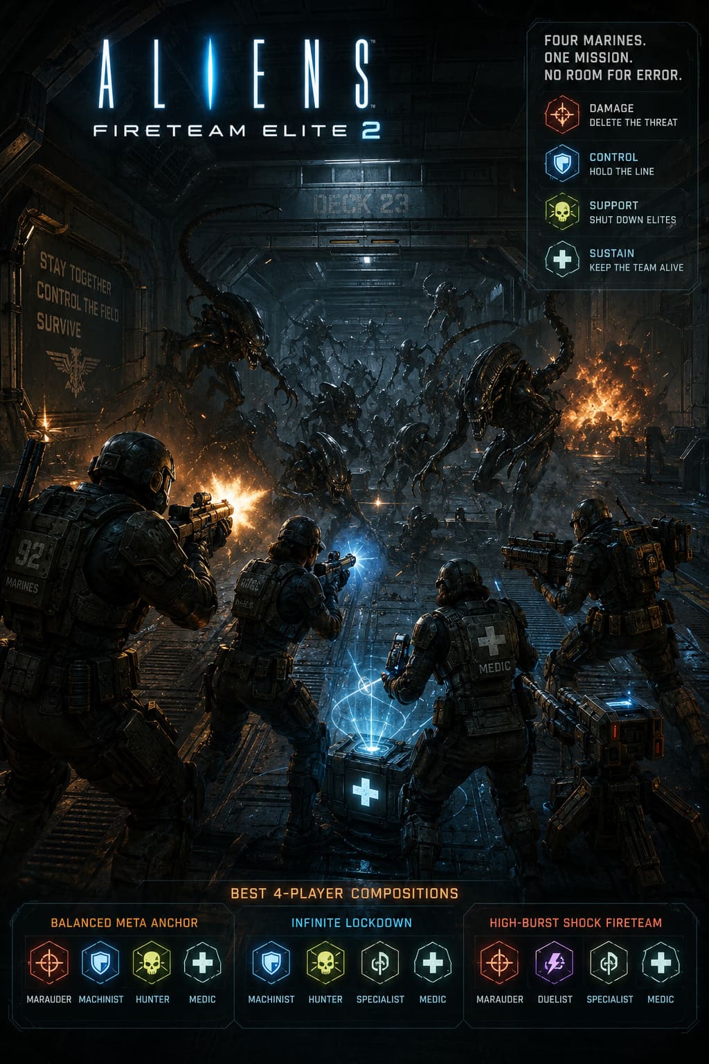 Best Aliens: Fireteam Elite 2 Squad Compositions: Meta 4-Player Team Guides Best Aliens: Fireteam Elite 2 Squad Compositions: Meta 4-Player Team Guides