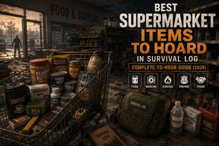 Best Supermarket Items to Hoard in Survival Log: Complete 10-Hour Guide (2026)