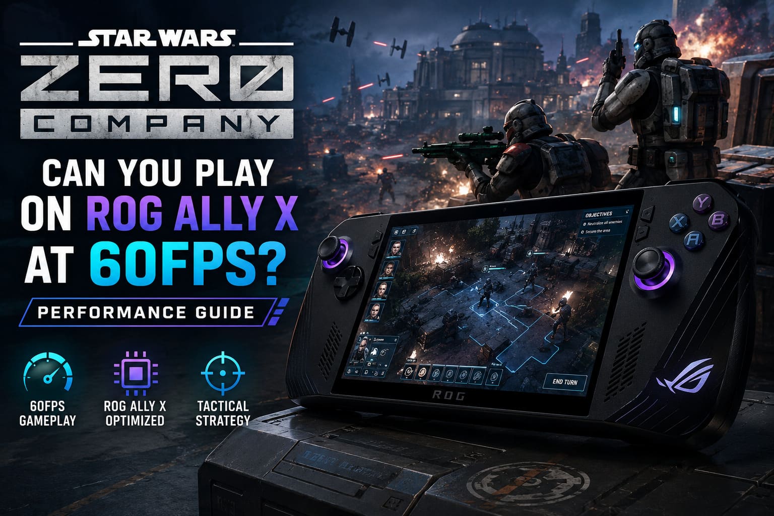 Can You Play Star Wars Zero Company on ROG Ally X at 60FPS? Performance Guide Can You Play Star Wars Zero Company on ROG Ally X at 60FPS? Performance Guide