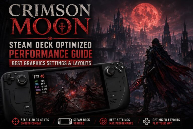 Crimson Moon Steam Deck Optimized Performance Guide: Best Graphics Settings and Layouts Crimson Moon Steam Deck Optimized Performance Guide: Best Graphics Settings and Layouts