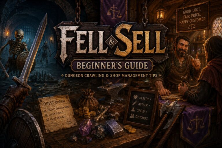 Fell & Sell Beginner's Guide: Dungeon Crawling and Shop Management Tips Fell & Sell Beginner’s Guide: Dungeon Crawling and Shop Management Tips