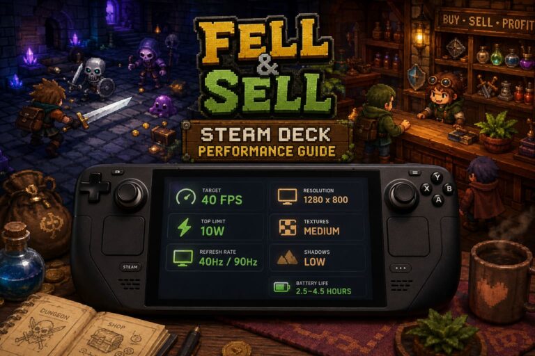 Fell & Sell Steam Deck Performance Guide: Best Settings for Stable FPS Fell & Sell Steam Deck Performance Guide: Best Settings for Stable FPS