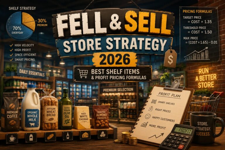 Fell & Sell Store Strategy 2026: Best Shelf Items and Profit Pricing Formulas Fell & Sell Store Strategy 2026: Best Shelf Items and Profit Pricing Formulas