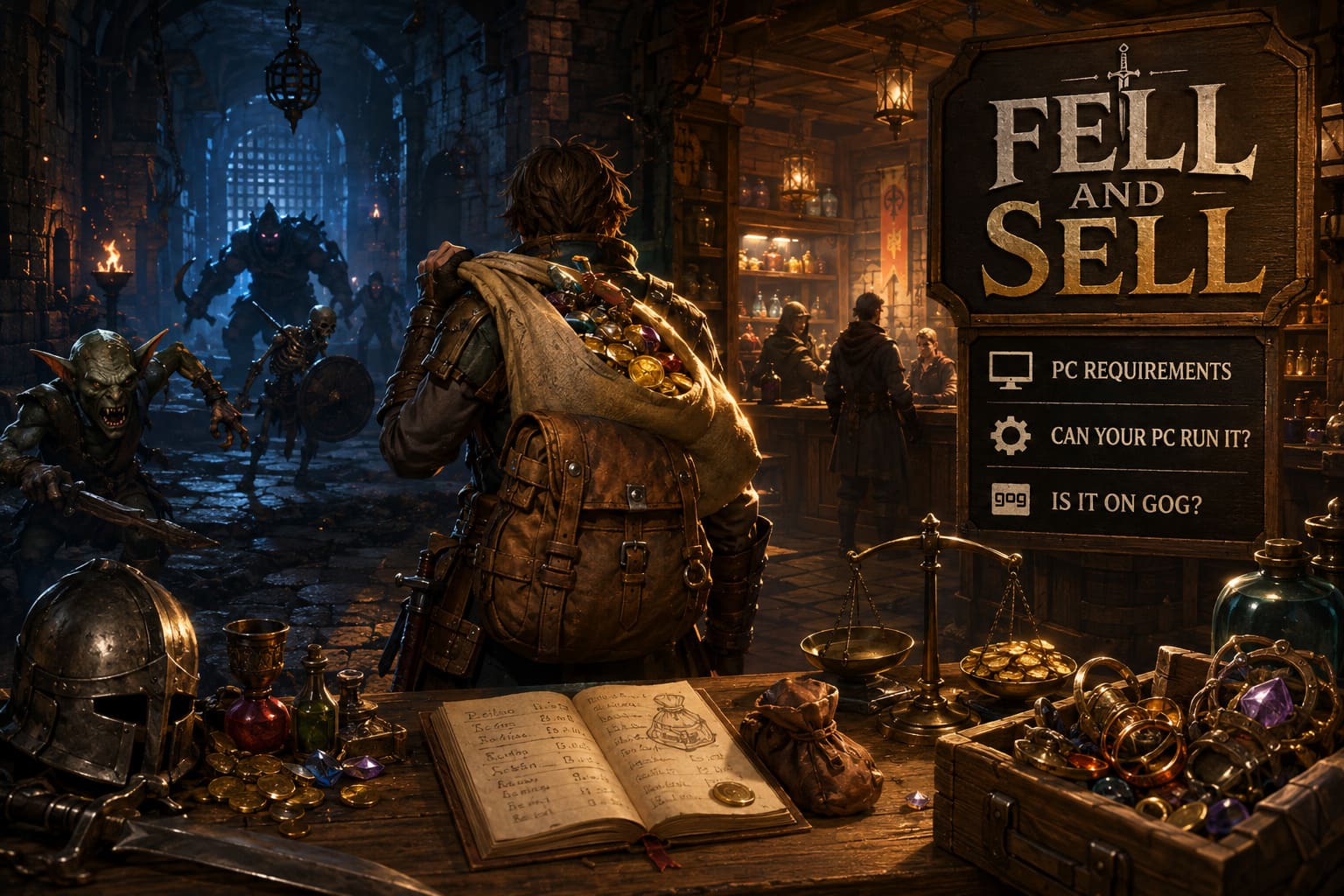 Fell and Sell System Requirements: Can Your PC Run It and Is It on GOG?