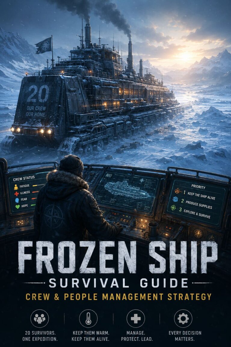 Frozen Ship Survival Guide: Crew and People Management Strategy Frozen Ship Survival Guide: Crew and People Management Strategy