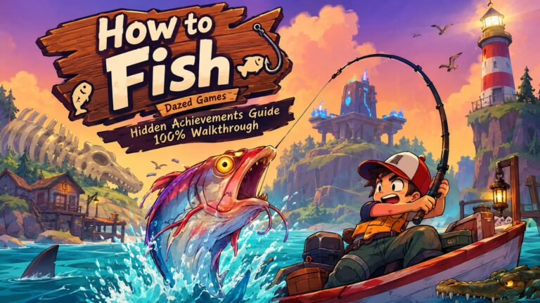 How to Fish (Dazed Games) Hidden Achievements Guide: 100% Walkthrough How to Fish (Dazed Games) Hidden Achievements Guide: 100% Walkthrough