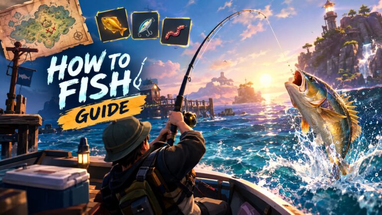 How to Fish Guide: Rare Fish Locations, Baits, and Map Unlock Strategies (Dazed Games) How to Fish Guide: Rare Fish Locations, Baits, and Map Unlock Strategies (Dazed Games)