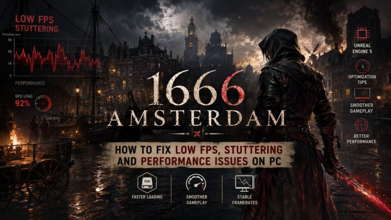 How to Fix 1666: Amsterdam Low FPS, Stuttering, and Performance Issues on PC How to Fix 1666: Amsterdam Low FPS, Stuttering, and Performance Issues on PC