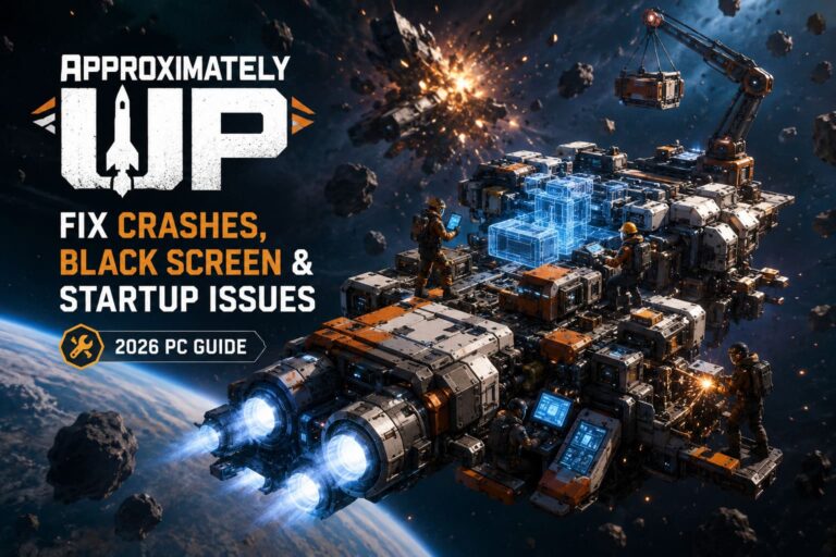 How to Fix Approximately Up Crash on Launch, Black Screen, and Startup Issues (2026 PC Guide)