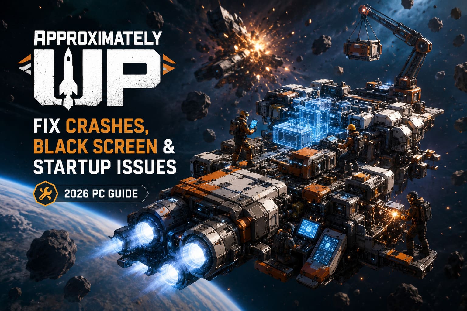 How to Fix Approximately Up Crash on Launch, Black Screen, and Startup Issues (2026 PC Guide)