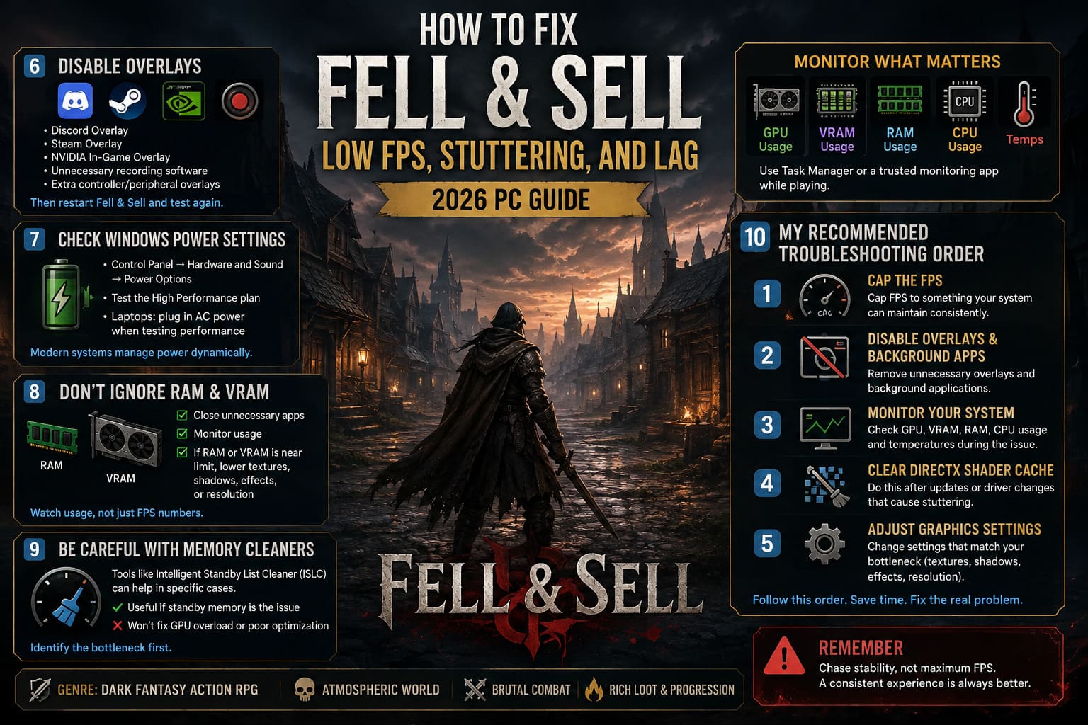 How to Fix Fell & Sell Low FPS, Stuttering, and Lag (2026 PC Guide) How to Fix Fell & Sell Low FPS, Stuttering, and Lag (2026 PC Guide)