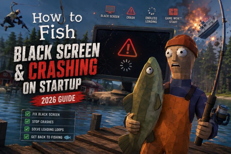 How to Fix How to Fish Black Screen and Crashing on Startup (2026 Guide) How to Fix How to Fish Black Screen and Crashing on Startup (2026 Guide)