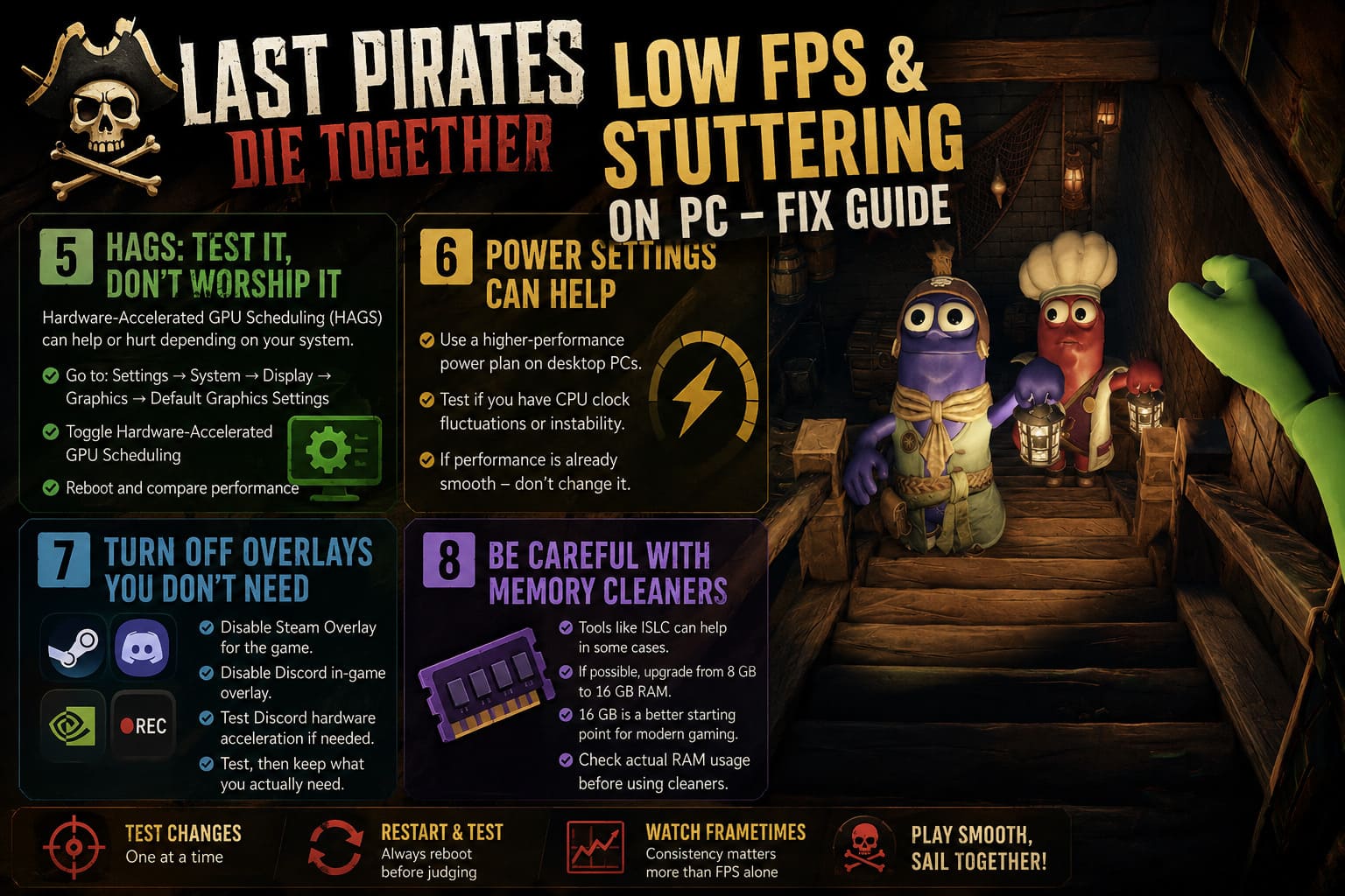 How to Fix Last Pirates Die Together Low FPS and Stuttering on PC How to Fix Last Pirates Die Together Low FPS and Stuttering on PC