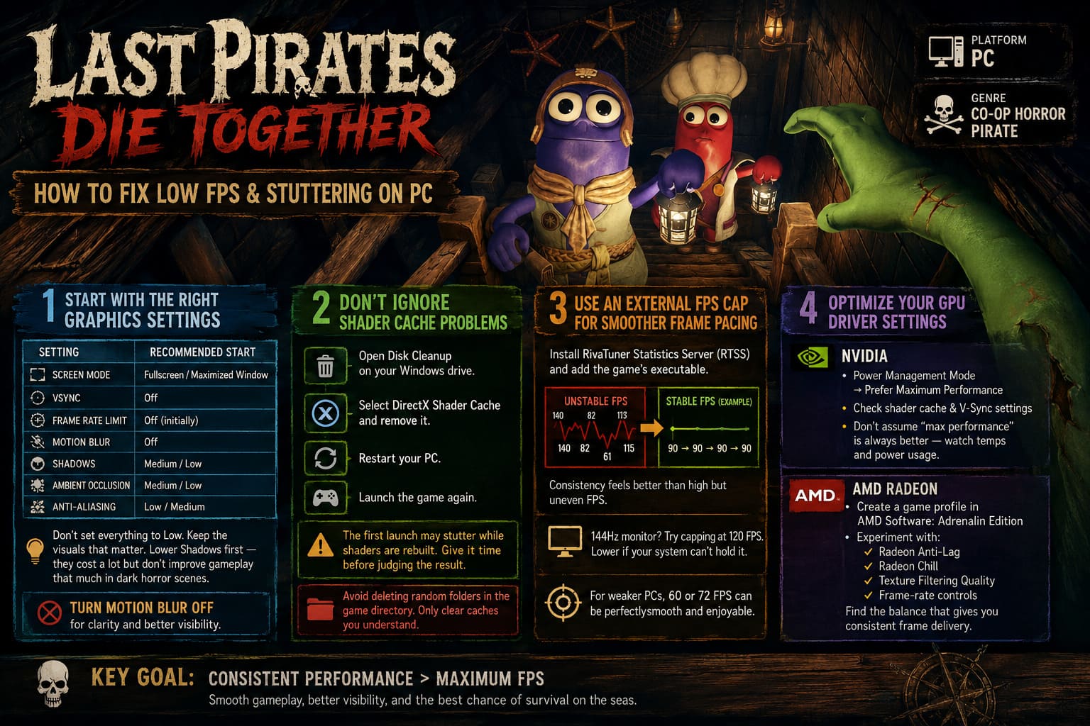 How to Fix Last Pirates Die Together Low FPS and Stuttering on PC How to Fix Last Pirates Die Together Low FPS and Stuttering on PC