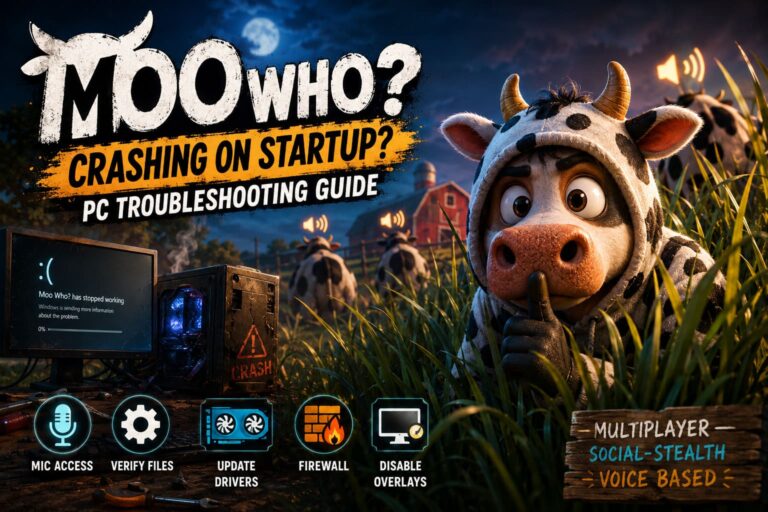 How to Fix Moo Who? Crashing on Startup: PC Troubleshooting Guide How to Fix Moo Who? Crashing on Startup: PC Troubleshooting Guide
