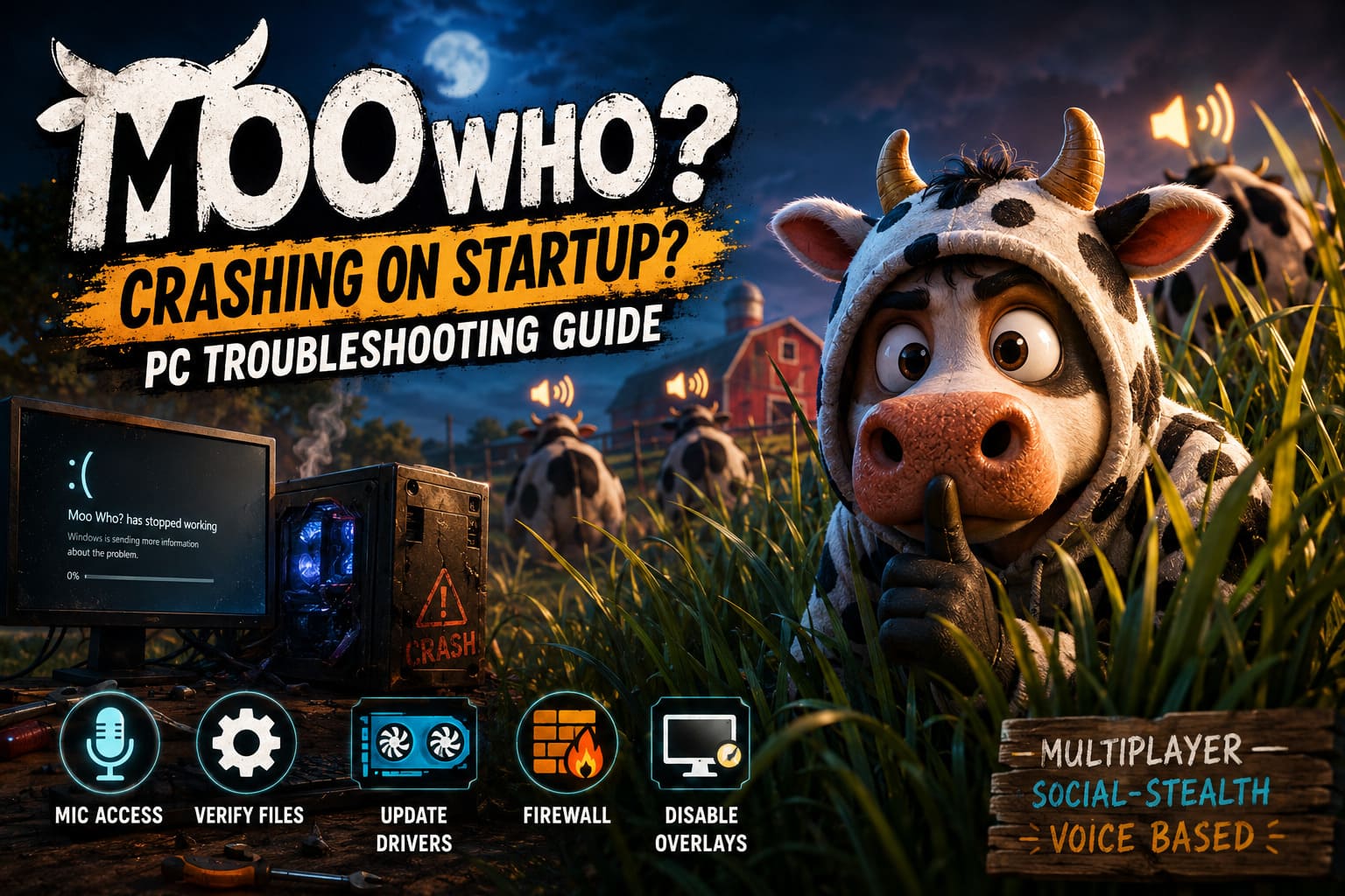 How to Fix Moo Who? Crashing on Startup: PC Troubleshooting Guide How to Fix Moo Who? Crashing on Startup: PC Troubleshooting Guide