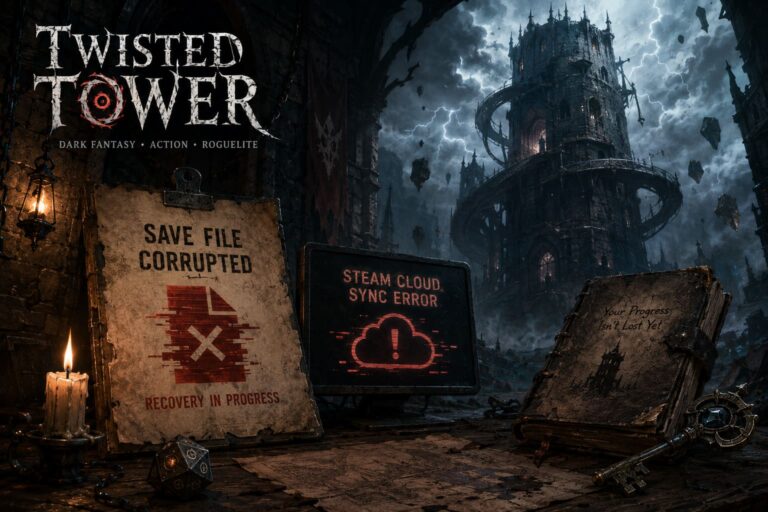 How to Fix Twisted Tower Save File Corruption and Steam Cloud Sync Errors (2026 Guide) How to Fix Twisted Tower Save File Corruption and Steam Cloud Sync Errors (2026 Guide)