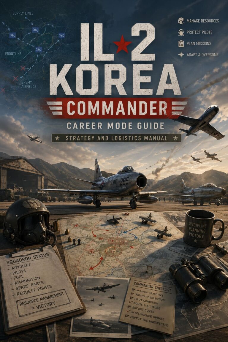 IL-2 Korea Commander Career Mode Guide: Strategy and Logistics Manual