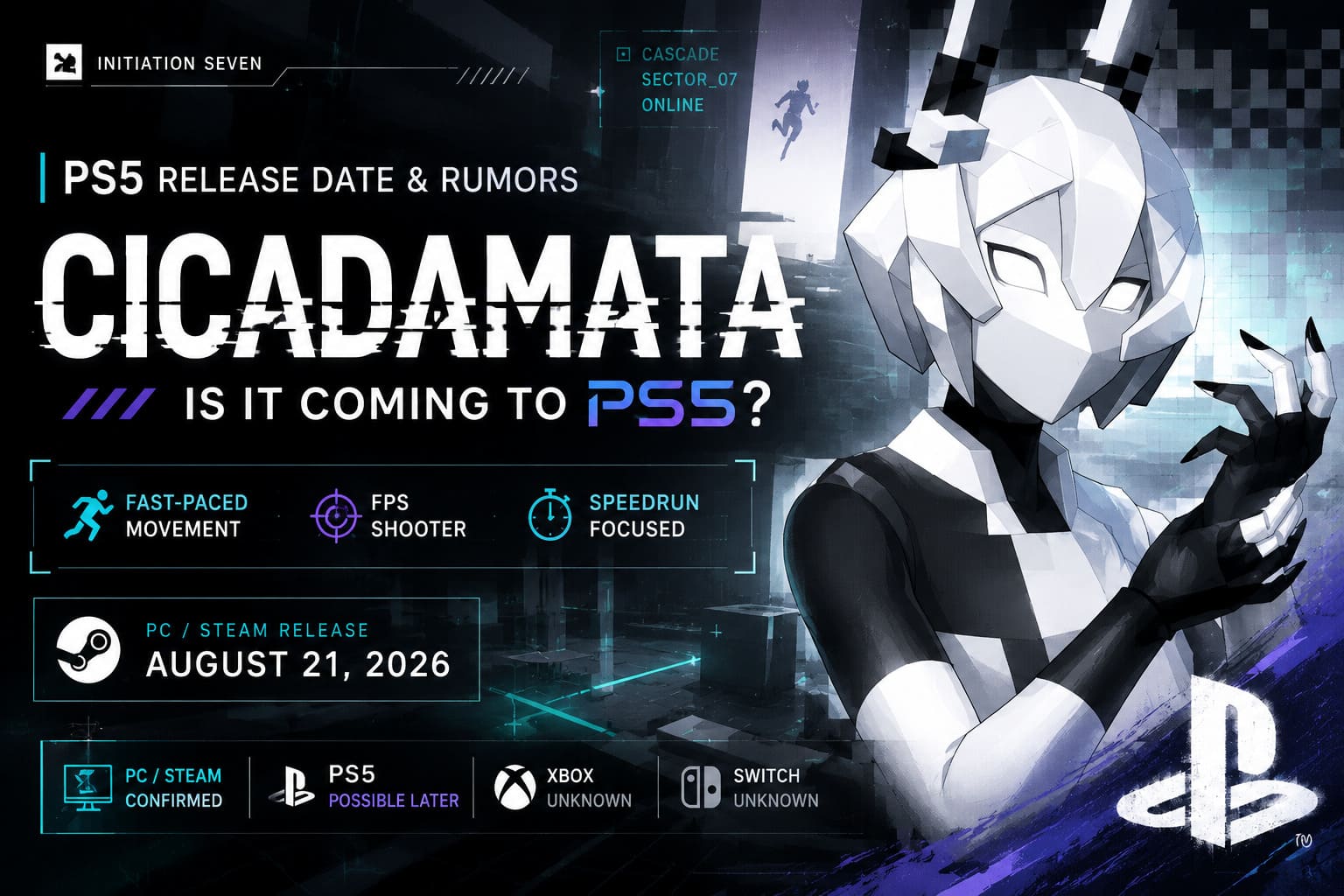 Is CICADAMATA Coming to PS5? PlayStation Store Release Date and Rumors