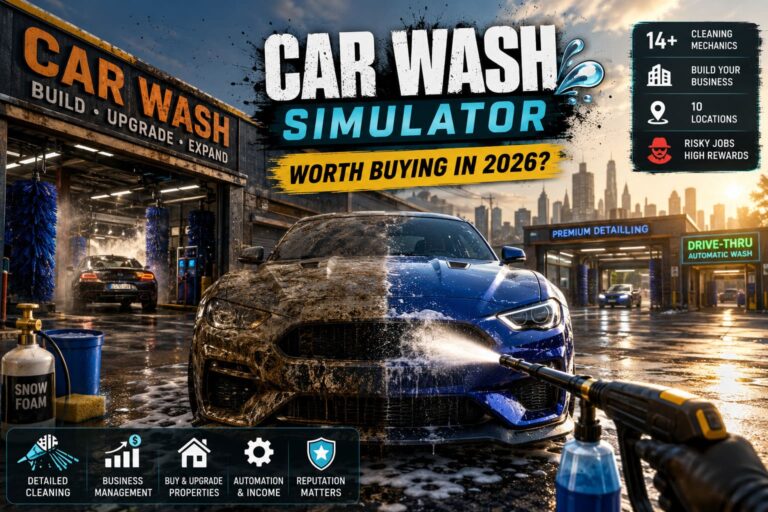 Is Car Wash Simulator Worth Buying? 2026 PC Review and Gameplay Analysis