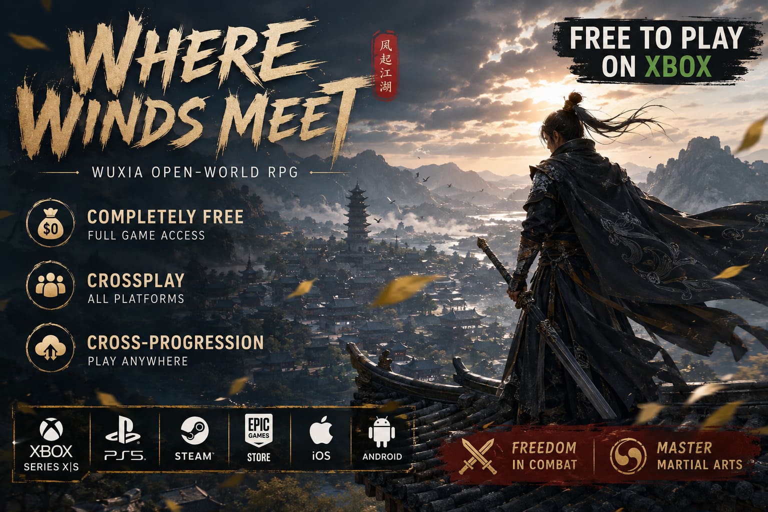 Is Where Winds Meet Free to Play on Xbox? Cost, Platforms, and Gameplay Guide Is Where Winds Meet Free to Play on Xbox? Cost, Platforms, and Gameplay Guide