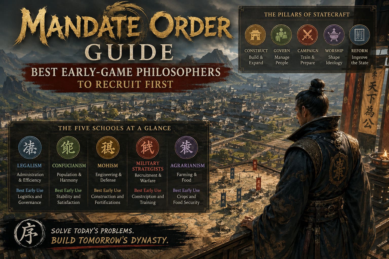 Mandate Order Guide: Best Early-Game Philosophers to Recruit First Mandate Order Guide: Best Early-Game Philosophers to Recruit First
