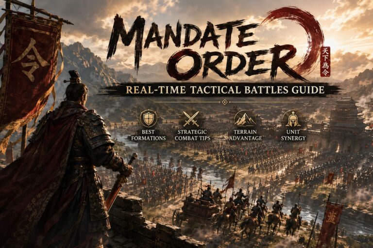 Mandate Order Real-Time Tactical Battles Guide: Best Army Formations and Strategic Combat Tips