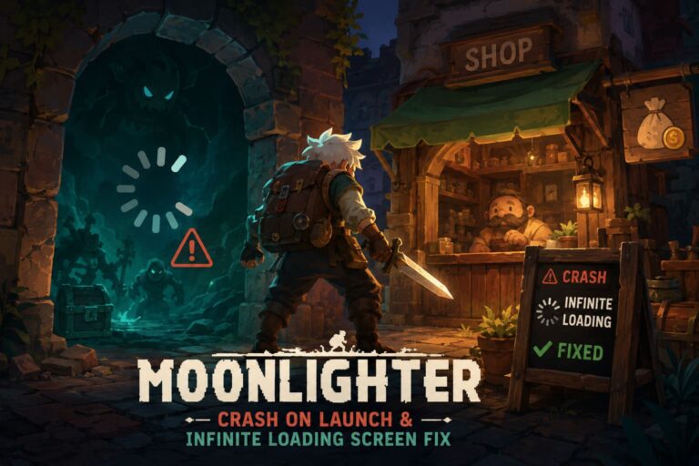 Moonlighter Crash on Launch & Infinite Loading Screen Fix (2026 Guide)