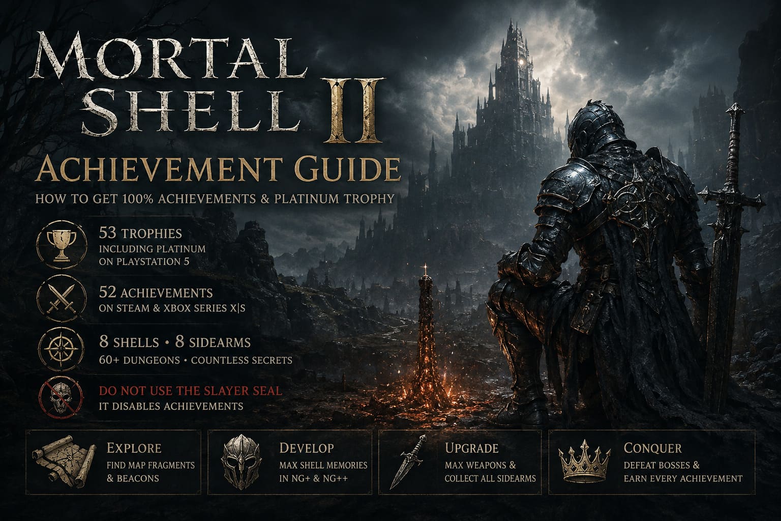 Mortal Shell 2 Achievement Guide: How to Get 100% Achievements & Platinum Trophy Mortal Shell 2 Achievement Guide: How to Get 100% Achievements & Platinum Trophy