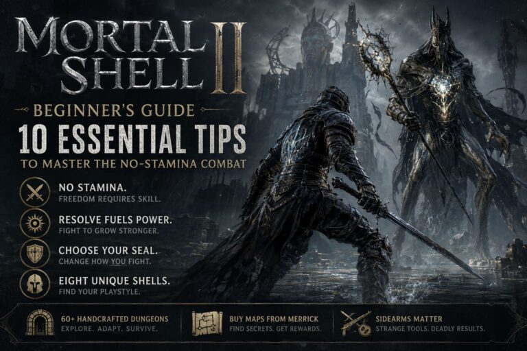 Mortal Shell 2 Beginner’s Guide: 10 Essential Tips to Master the No-Stamina Combat