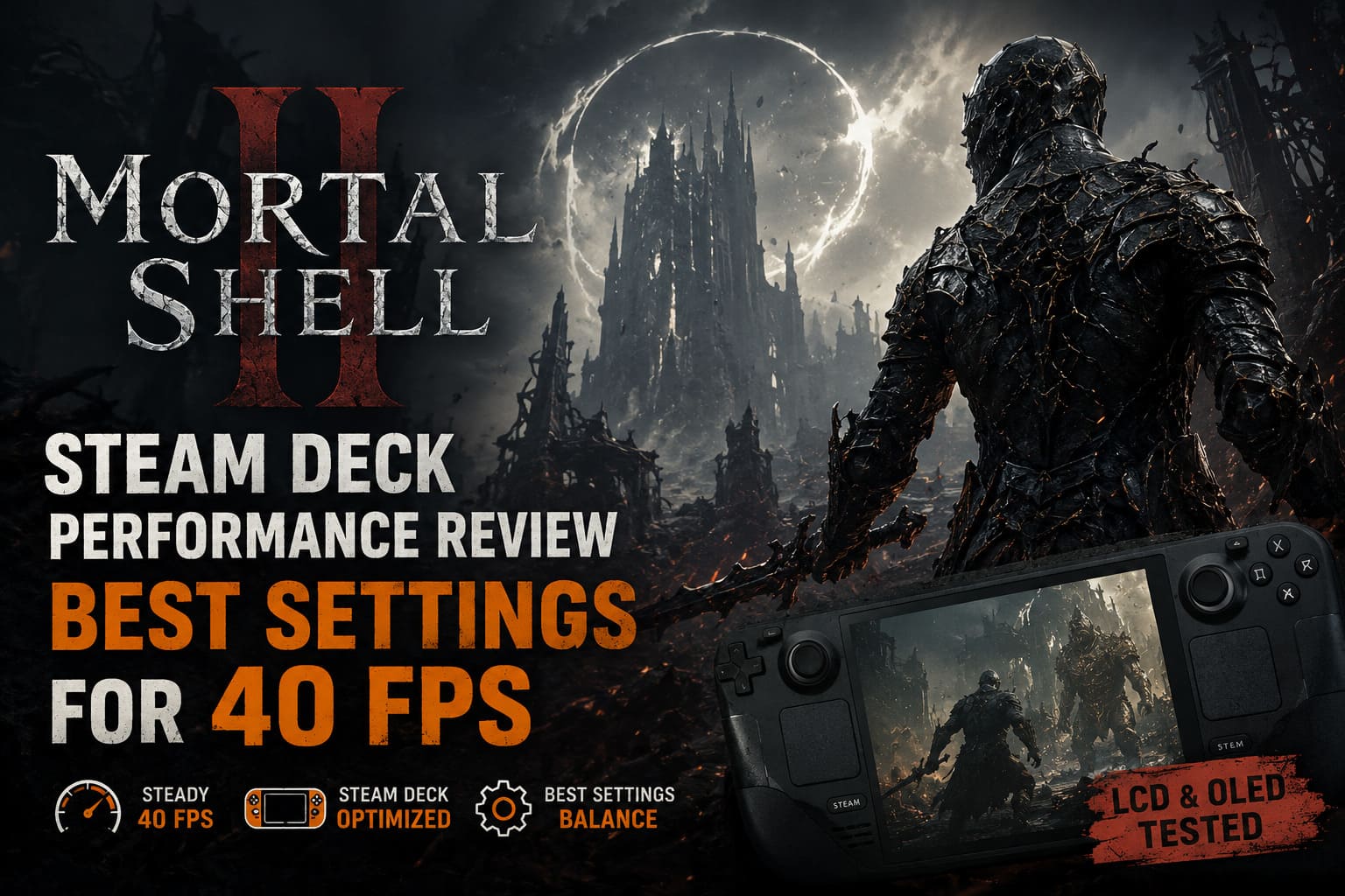 Mortal Shell 2 Steam Deck Performance Review: Best Settings For 40 FPS Mortal Shell 2 Steam Deck Performance Review: Best Settings For 40 FPS
