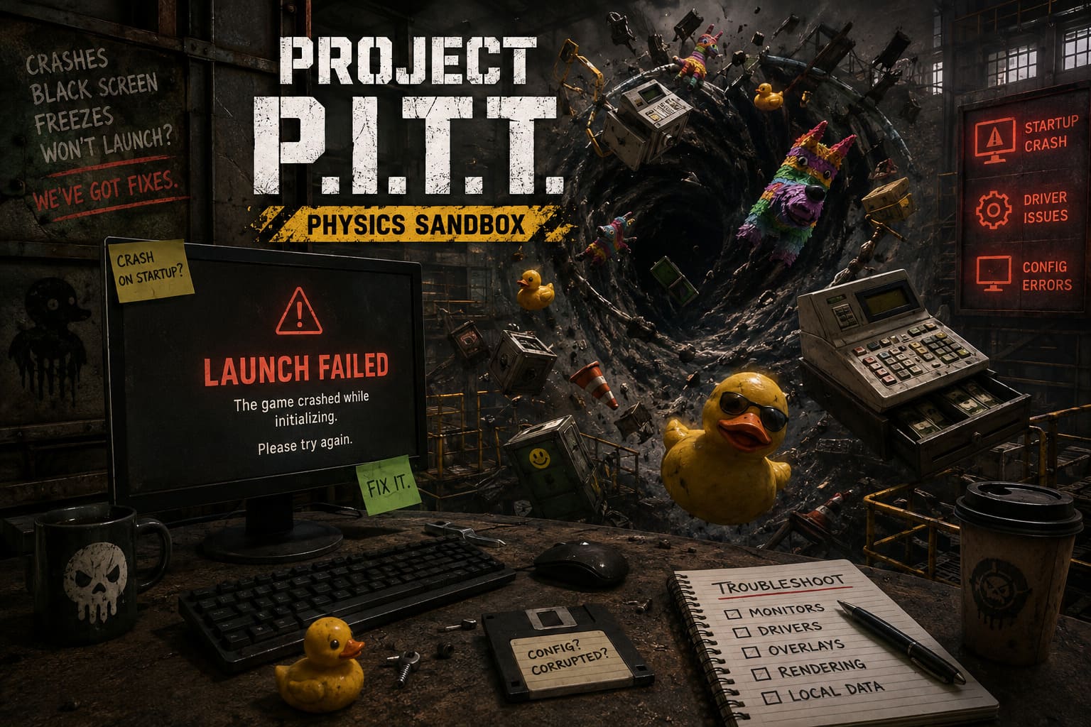 Project P.I.T.T. Crashing on Startup PC Fix: How to Stop Launch Crashes and Freezes in 2026
