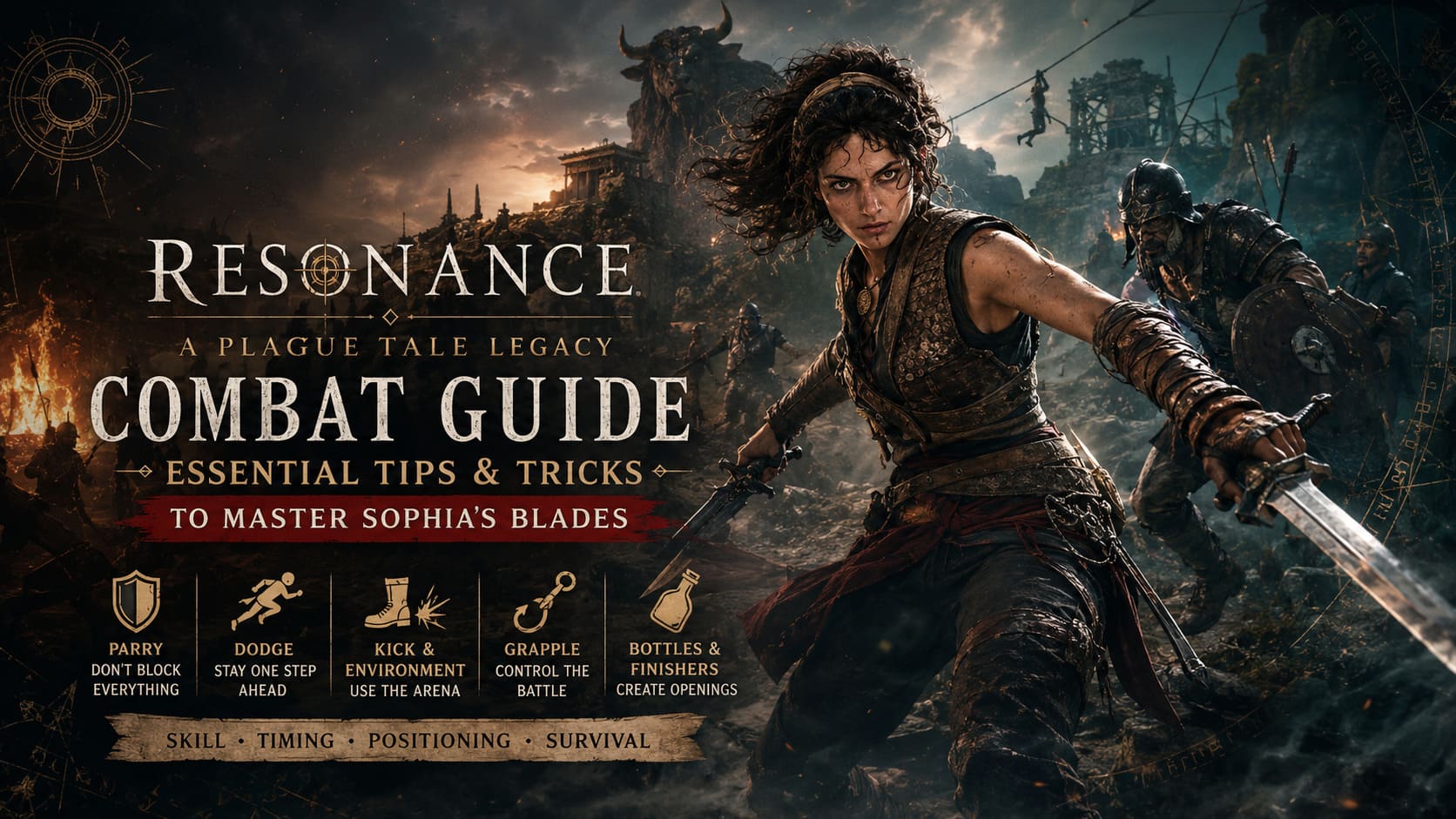 Resonance: A Plague Tale Legacy Combat Guide - Essential Tips and Tricks to Master Sophia's Blades Resonance: A Plague Tale Legacy Combat Guide - Essential Tips and Tricks to Master Sophia's Blades