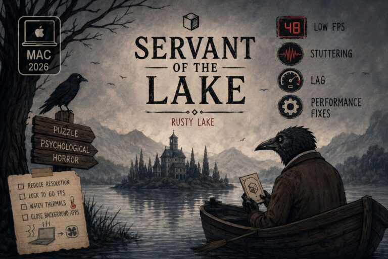 Servant of the Lake Mac Performance Guide: How to Fix Low FPS, Stuttering, and Lag on macOS (2026)