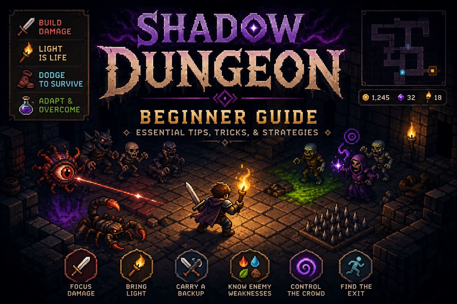 Shadow Dungeon (OO Cat) Beginner Guide: Essential Tips, Tricks, and Strategies (2026)