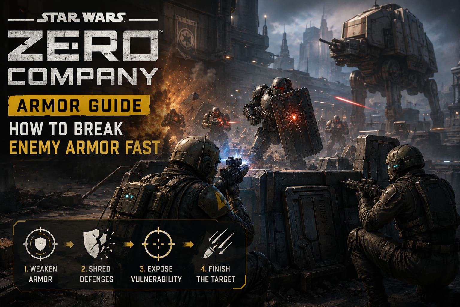 Star Wars Zero Company Armor Guide: How to Break Enemy Armor Fast Star Wars Zero Company Armor Guide: How to Break Enemy Armor Fast