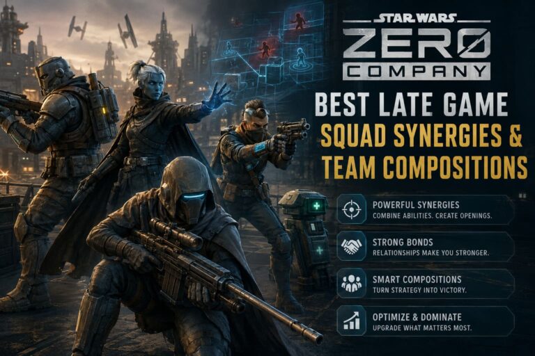Star Wars Zero Company Best Late Game Squad Synergies & Team Compositions Star Wars Zero Company Best Late Game Squad Synergies & Team Compositions