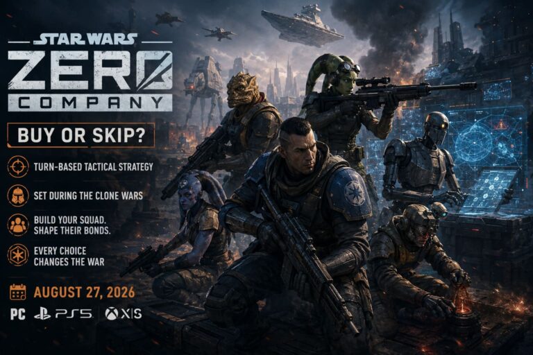 Star Wars Zero Company Buy or Skip? Full Game Overview, Review & Verdict (2026) Star Wars Zero Company Buy or Skip? Full Game Overview, Review & Verdict (2026)