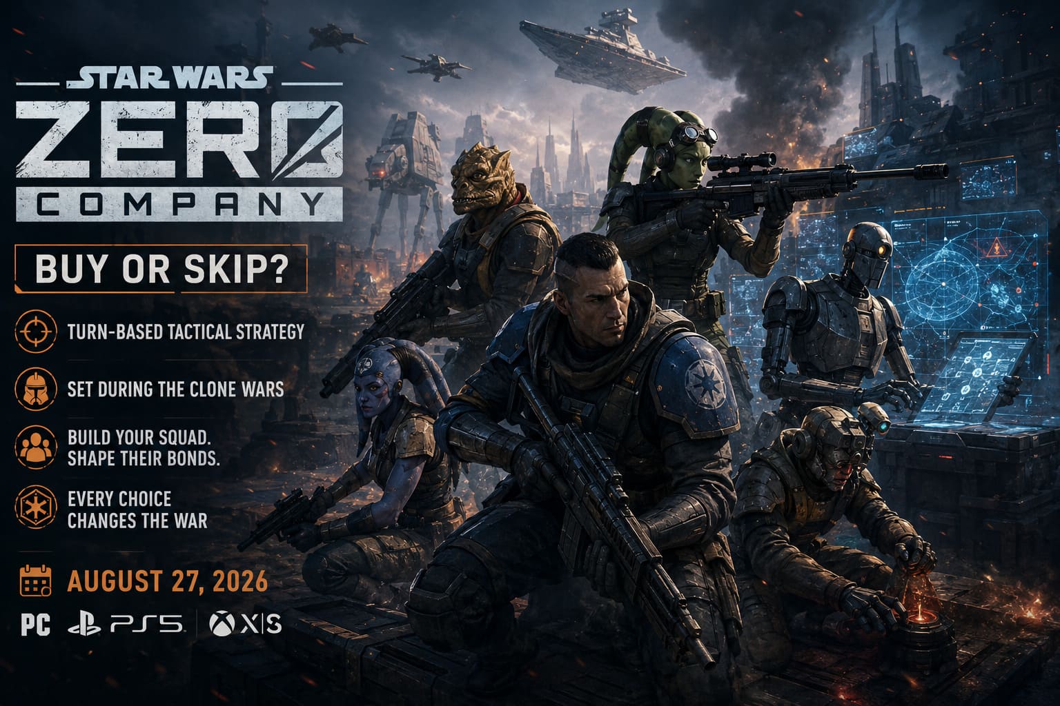 Star Wars Zero Company Buy or Skip? Full Game Overview, Review & Verdict (2026) Star Wars Zero Company Buy or Skip? Full Game Overview, Review & Verdict (2026)