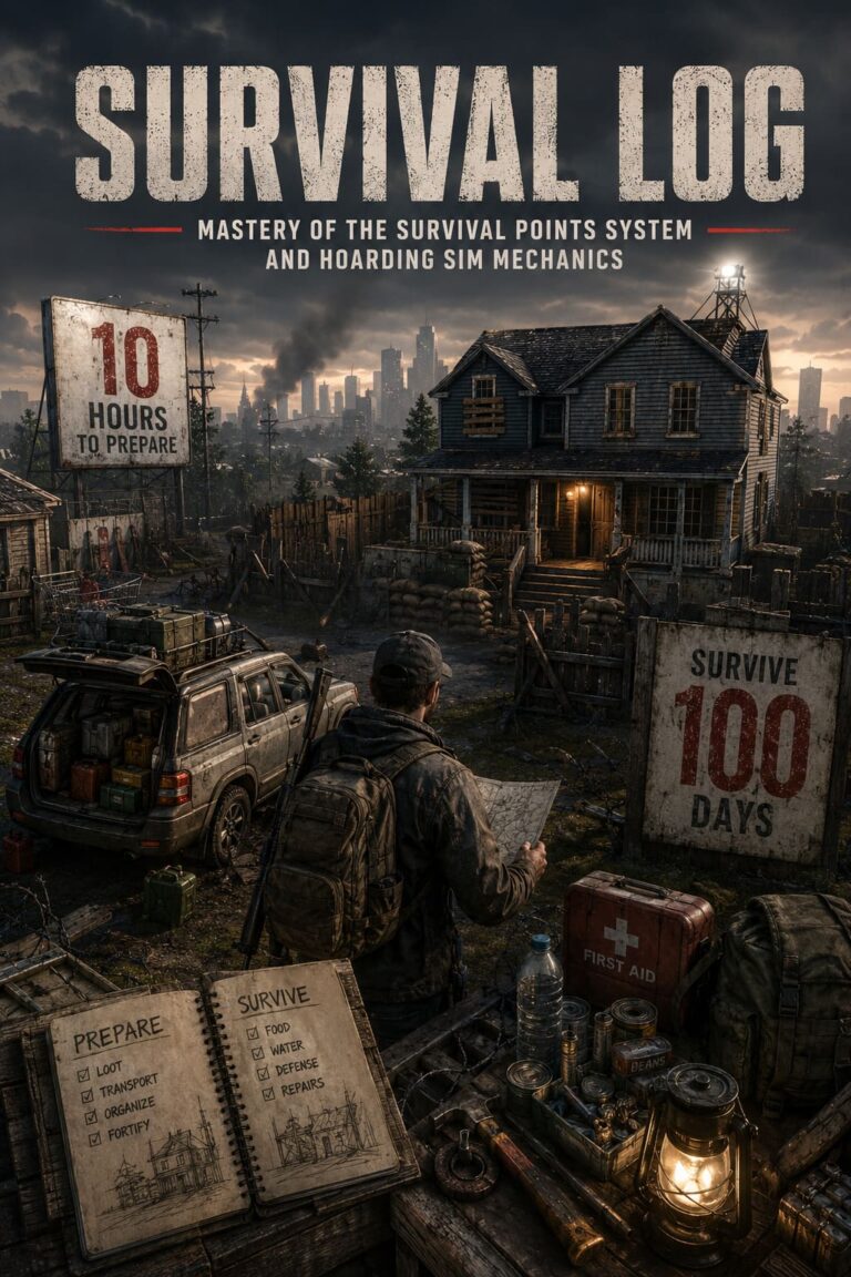 Survival Log Game Guide: Mastery of the Survival Points System and Hoarding Sim Mechanics