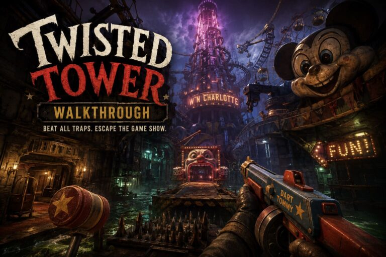 Twisted Tower Walkthrough: How to Beat All Deadly Traps, Mazes, and Mascots