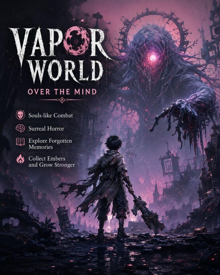 Vapor World: Over The Mind Beginner's Guide - Tips, Tricks, and Combat Strategies to Survive the Nightmare Vapor World: Over The Mind Beginner’s Guide – Tips, Tricks, and Combat Strategies to Survive the Nightmare
