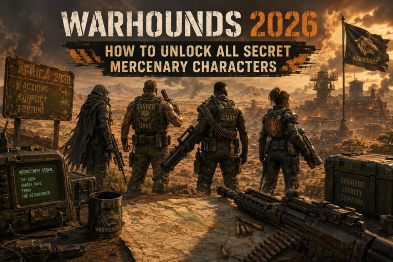 Warhounds 2026: How to Unlock All Secret Mercenary Characters Warhounds 2026: How to Unlock All Secret Mercenary Characters