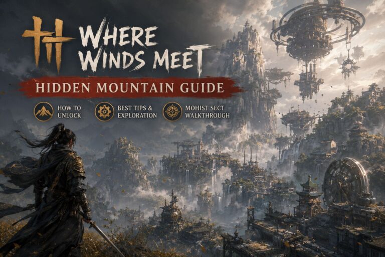 Where Winds Meet Hidden Mountain Guide: How to Unlock, Best Tips, and Mohist Sect Walkthrough Where Winds Meet Hidden Mountain Guide: How to Unlock, Best Tips, and Mohist Sect Walkthrough