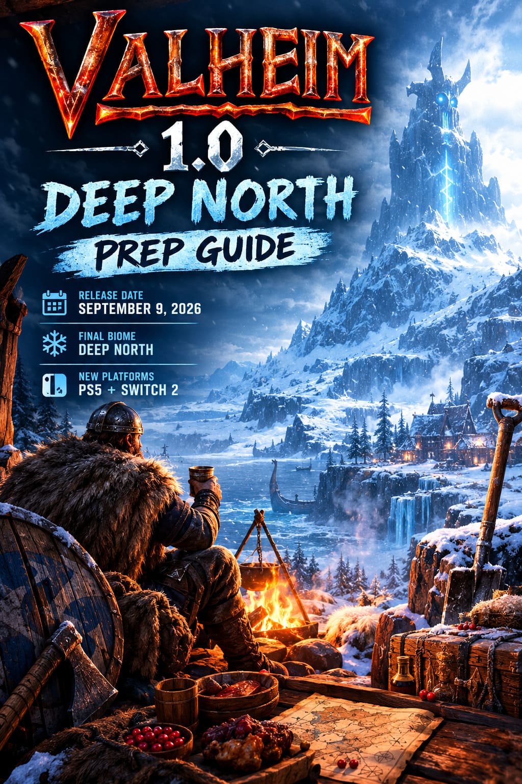 Valheim 1.0 Deep North Prep Guide: Ultimate Strategy, Best Items & Tips Valheim 1.0 Deep North Prep Guide: Ultimate Strategy, Best Items & Tips