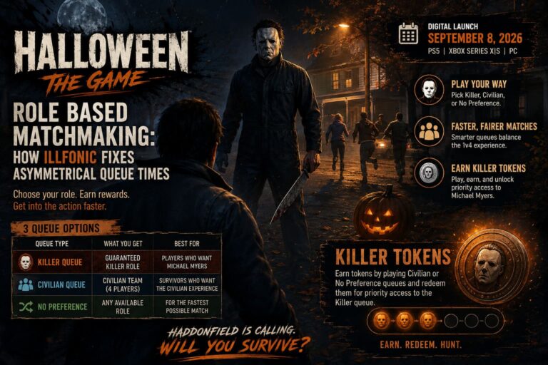 Halloween The Game Role Based Matchmaking: How IllFonic Fixes Asymmetrical Queue Times